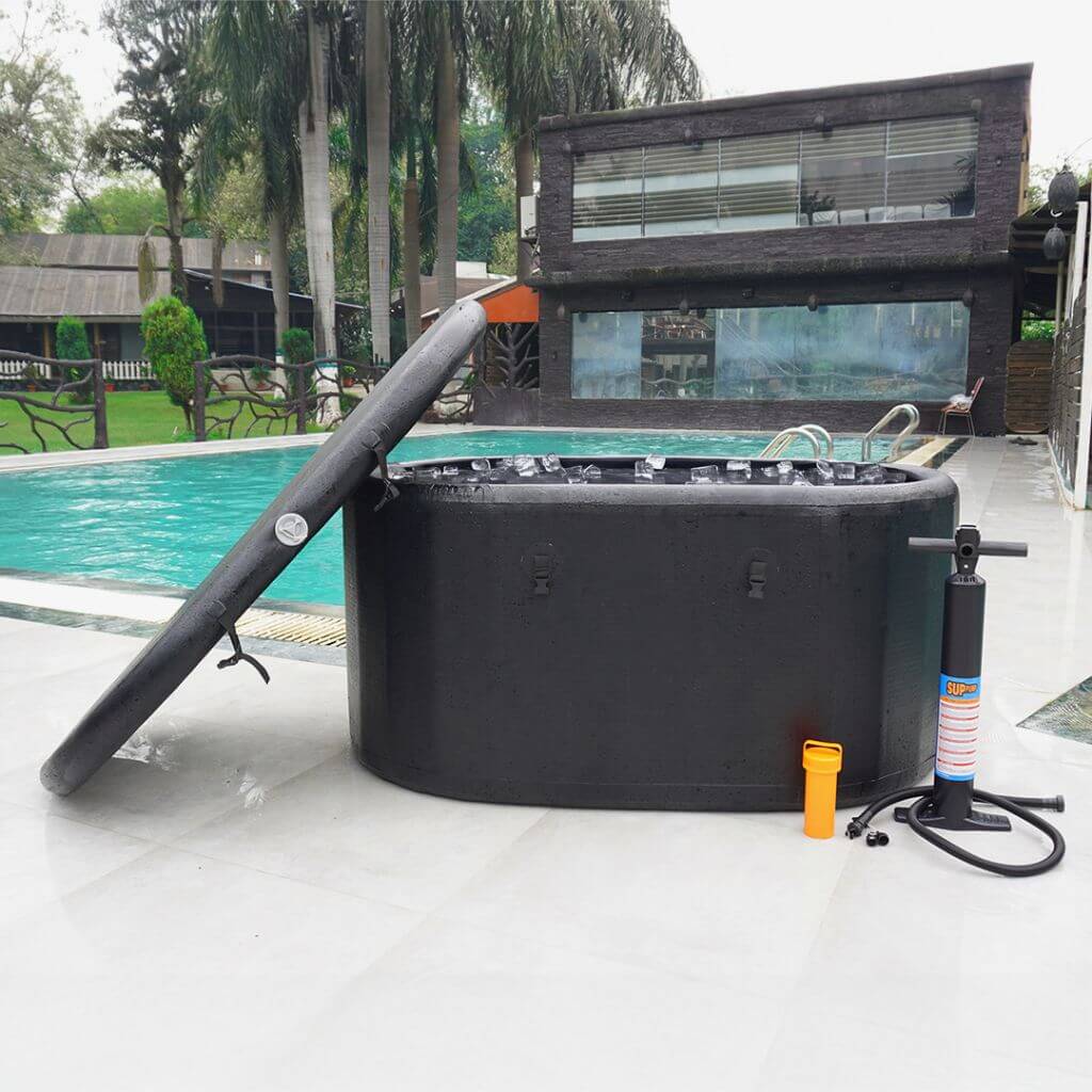 Extra Large Ice Bath Tub X Pro - Water Chiller Compatible Cold Plunge for Athletes